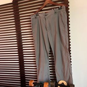 Gray Chinos, John Varvatos, Size 50 EU